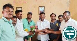कृषी उत्पन्न बाजार समिती निवडणूकीत आविसं व अजयभाऊ मित्र परीवारचे दोन सदस्य अविरोध : माजी जि.प.अध्यक्षांच्या नेतृत्वात नामनिर्देशन दाखल