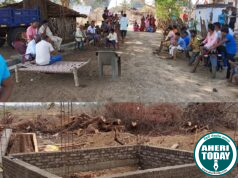 व्येंकाटरावपेठा येते माता मंदिर कामाला सुरुवात : माजी जि.प.अध्यक्ष अजयभाऊ कंकडालवार यांनी दिलेलं शब्द पाडले