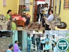 गडचिरोली जिल्ह्याचे माजी पालकमंत्री राजे अम्ब्रिशराव आत्राम यांनी विविध ठिकाणी सांत्वन भेट