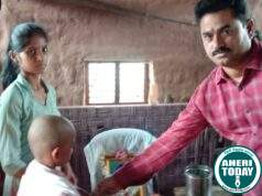 राष्ट्रवादी काँग्रेस पक्षाचे तालुका अध्यक्ष मधूकर कोल्लूरी यांनी डोंगरे कुटूंबियांचे सांत्वन