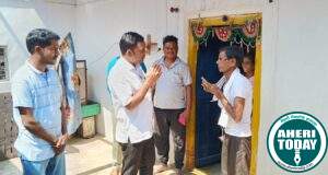 अवकाळी वादळी वाऱ्यामुळे नुकसान झालेल्या गट्टूवार कुटुंबियांना माजी जि.प.अध्यक्ष अजय कंकडालवार यांच्या कडून आर्थिक मदत