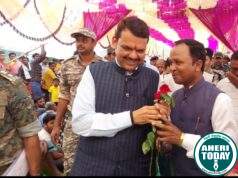 राज्यचे उपमुख्यमंत्री देवेंद्र फडणवीस यांच्या सोबत विविध समस्या बाबत चर्चा : संतोष ताटीकोंडावार