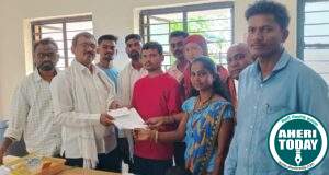 माजी जिल्हा परिषद अध्यक्ष अजयभाऊ कंकडालवार यांच्या नेत्रुत्वात : ग्रामपंचायत पोटनिवडणुक साठी आविस व अजयभाऊ मित्र परिवार कडून नामांकन दाखल