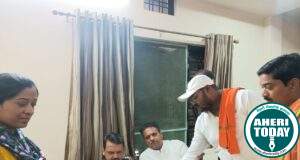 अहेरी उपविभागातील विविध समस्या सोडविण्यासाठी यावी : संदिप कोरेत यांनी पालकमंत्र्यांना निवेदन देऊन मागणी