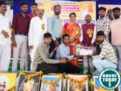 आलापल्ली स्वराज्य फाउंडेशनचे पदाधिकाऱ्यांचा सत्कार करण्यात आला