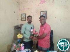 माजी जिल्हा परिषद अध्यक्ष तथा अहेरी कृषी उत्पन्न बाजार समितीचे सभापती अजयभाऊ कंकडालवार यांनी दीपक जनगम यांना शुभेच्छा