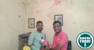 माजी जिल्हा परिषद अध्यक्ष तथा अहेरी कृषी उत्पन्न बाजार समितीचे सभापती अजयभाऊ कंकडालवार यांनी दीपक जनगम यांना शुभेच्छा