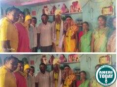 माजी जि.प.अध्यक्ष तथा अहेरी कृषी उत्पन्न बाजार समिती सभापती अजयभाऊ कंकडालवार यांनी विवाह सोहळ्याला उपस्थिती