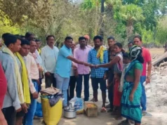 मडावी परिवाराला जीवनावश्यक साहित्य मदत : जि.प.माजी अध्यक्ष तथा कृषी उत्पन्न बाजार समितीचे सभापती अजय कंकडालवार यांच्या कडून