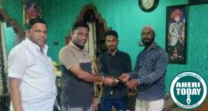 माजी जि.प.अध्यक्ष तथा अहेरी कृषि उत्पन्न बाजार समिती सभापती अजय कंकडालवार यांनी उपचार घेत असलेल्या रुग्णांला आर्थिक मदत