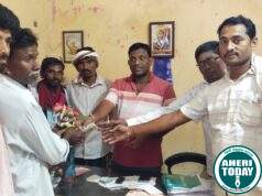 माजी जि.प.अध्यक्ष तथा अहेरी कृषि उत्पन्न बाजार समिती सभापती अजय कंकडालवार यांच्या कडून कासेवार कुटुंबाला उपचारा साठी आर्थिक मदत