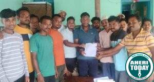 आलापल्ली येथील बसस्थानकासमोरील ३५ ते ४० वर्षापासुन अतिक्रमीत व्यवसायीकांना पर्यायी व्यवस्था करून द्या