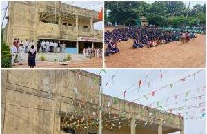 माजी जि.प.अध्यक्ष अजय कंकडालवार यांच्या हस्ते कस्तुरबा गांधी बालिका विद्यालयात ध्वजारोहण