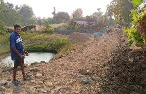 भामरागड तालुक्यातील टेकला ग्रामपंचायत अंतर्गत येत असलेल्या गावातील कामे नित्कृष्ट दर्जाचे