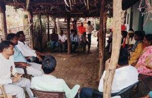 बामणपल्ली येथे आगामी लोकसभा निवडणुकी बाबत तसेच येथील गावातील समस्या बाबत चर्चा