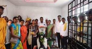 सुर्यापल्ली येथे काँग्रेस नेते कंकडालवार दाम्पत्यांच्या हस्ते शिवलिंगाची प्राणप्रतिष्ठा सोहळा संपन्न