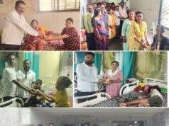 काँग्रेसनेते अजयभाऊ यांच्या वाढदिवस निमित्त अहेरी शहरातील विविध कार्यक्रम