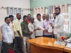 सिरोंचा तालुका काँग्रेस कमिटी नगरपंचायतवार धडक