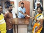 अजयभाऊ कंकडालवार कडून गरीब व गरजूवंतांसाठी मदतीचे कार्य सुरूच