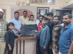 माजी जि.प.अध्यक्ष अजय कंकडालवार यांनी आलापल्ली येथील सलीम शेख परिवाराला दिला आधार