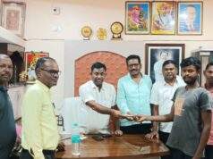 माजी जि.प.अध्यक्ष अजयभाऊ कंकडालवार यांनी मडावी परिवाराला उपचारासाठी आर्थिक मदत