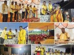 अहेरी विधानसभा क्षेत्रातील विविध ठिकाणी आदिवासी दिवस मोठ्या थाटात संपन्न