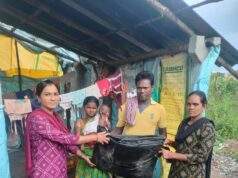 माजी जि.प.अध्यक्ष अजयभाऊ कंकडालवार यांच्या कडून सिडाम परिवाराला ताडीपत्री मदत