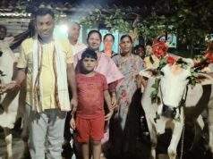 काँग्रेसनेते व माजी जि.प.अध्यक्ष अजयभाऊ कंकडालवार यांनी इंदाराम येथे बैलपोळा उत्सव साजरा