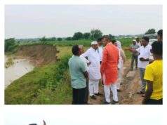 कारसपल्ली ते सिरोंचा बायपास रोड नाल्यामुळे भुस्कलनची धोका