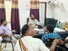 अहेरी तालुक्याच्या विकासात्मक कामाबाबत कंकडालवार यांनी केली बिडीओंशी चर्चा