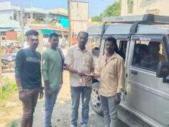 माजी जि.प.अध्यक्ष अजय कंकडालवार यांचा कडून गाडीची व्यवस्था व औषध उपचारासाठी आर्थिक मदत