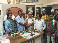 खूदिरामपल्ली येथील राष्ट्रवादी काँग्रेस पक्षा ( अजित पवार गट )व भाजपा कार्यकर्त्यांची काँग्रेस पक्षात प्रवेश