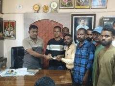 माजी जि.प.अध्यक्ष अजय कंकडालवार यांनी उरते परिवाराला आर्थिक मदत