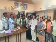 आवलमरी येथील भाजप व रा.कॉ.(अजित पवार)गटाचे युवा कार्यकर्त्यांचे काँग्रेस पक्षात प्रवेश