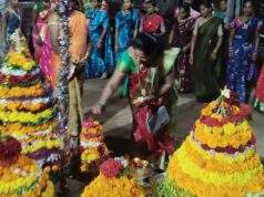 माजी उपसभापती सौ.सोनालीताई कंकडालवार यांनी अहेरी विधानसभा क्षेत्रातील विविध बतकम्मा मंडळला दिली भेट