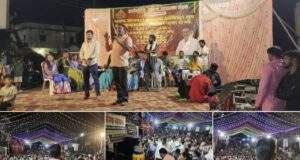 आलापल्ली येथे (तेलगू) अर्केस्ट्रा कार्यक्रमाचे आयोजन : माजी जि.प.अध्यक्ष अजय कंकडालवार यांच्या हस्ते उदघाटन