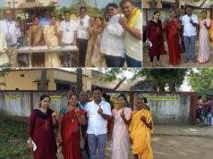 माजी जि.प.अध्यक्ष अजय कंकडालवार, हनमंतु मडावी यांनी बजावला मतदानाचा हक्क : समस्त नागरिकांना मतदान करण्याचे केले आवाहन