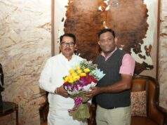 काँग्रेसनेते अजय कंकडालवार यांनी दिले,ना.विजयभाऊ वडेट्टीवार यांना शुभेच्छा