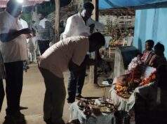 माजी जि.प.अध्यक्ष अजय कंकडालवार यांनी तेरवी कार्यक्रमला उपस्थित