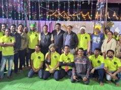 माजी जि.प.अध्यक्ष अजय कंकडालवार व हनमंतु मडावी यांनी संदल-ए-शरीफ झेंडा कार्यक्रमाला उपस्थित