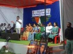 इंदाराम येथे कस्तुरबा गांधी बालिका विद्यालयात संस्कृती कार्यक्रमाचे आयोजन