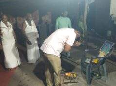 माजी जि.प.अध्यक्ष अजय कंकडालवार यांनी तेरवी कार्यक्रमाला उपस्थित