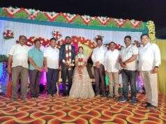 सिरोंचा येथील सल्लम परिवाराच्या स्वागत समारंभाला माजी जि.प.अध्यक्ष अजय कंकडालवार यांची उपस्थित