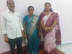 तुमडे परिवाराचा गृहप्रवेश कार्यक्रमाला माजी उपसभापती सोनालीताई कंकडालवार यांची उपस्थित