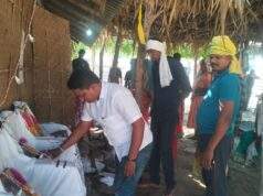 आविसं सिरोंचा तालुका अध्यक्ष बानय्या जनगाम यांनी तेरवी कार्यक्रमाला उपस्थित