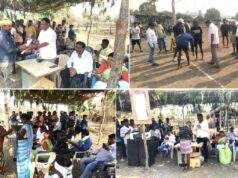 माजी जि.प.अध्यक्ष अजय कंकडालवार यांचा हस्ते भव्य ग्रामीण व्हाॅलीबाॅल स्पर्धेचे उदघाटन