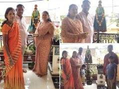 जिल्हा परिषदेचे माजी अध्यक्ष अजय कंकडालवार यांनी घरी उभारली गुढी