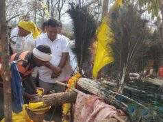 भामरागड तालुक्यातील कोयर येथील कमरमुत्ते देवीच्या महापुजेला : अजय कंकडालवार यांची उपस्थिती