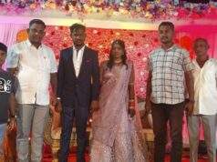 अहेरी येथील बुग्गावार परिवाराच्या स्वागत समारंभाला माजी जि.प.अध्यक्ष अजय कंकडालवार यांची उपस्थित