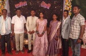 अहेरी येथील गुरनुले परिवाराच्या स्वागत समारंभाला माजी जि.प.अध्यक्ष अजय कंकडालवार यांची उपस्थित